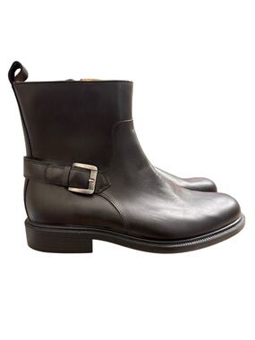 ROCKPORT HATTAN ANKLE HARNESS MOTO BOOTS NWOT